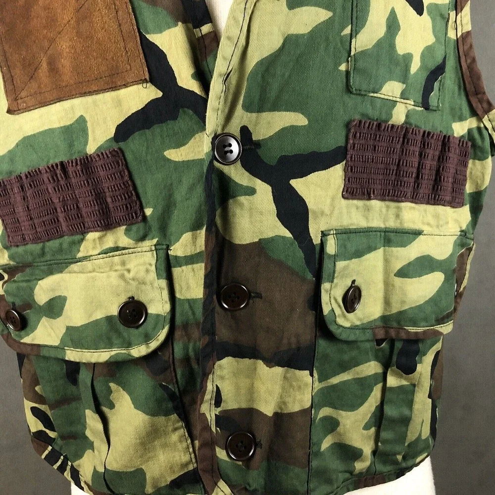 Caliber Sportsman Apparel Camouglage Gamebag Hunting Shooting‎ Vest Men's Medium